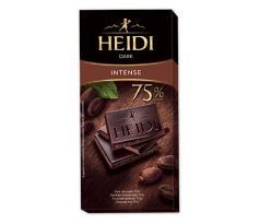 Heidi 80g dark 75% intense