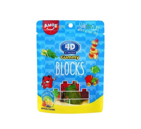 4D Želé Amos Blocks 65g