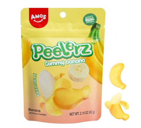 Želé Amos Peelerz Banán 65g